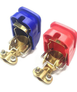 Accu snelklemmen blister Pos+Neg