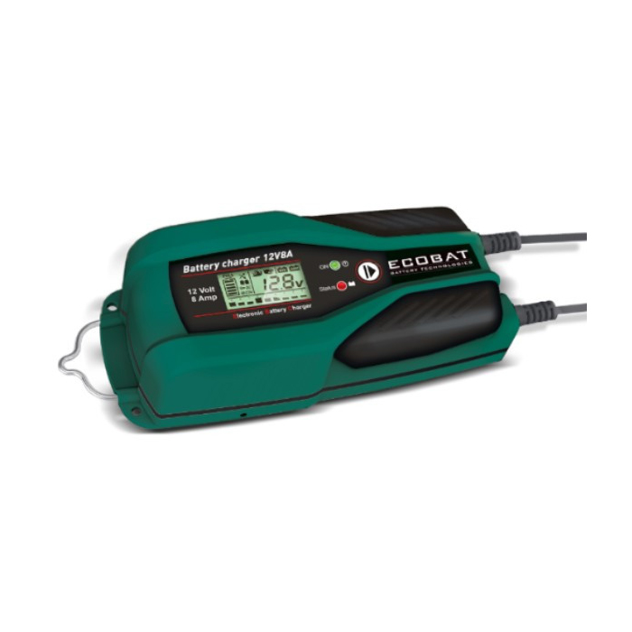 Ecobat 12V-8 amp Battery Charger