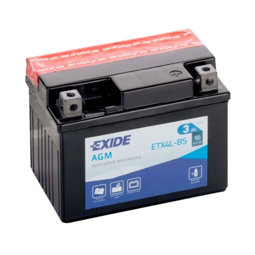 Exide Bike AGM 3Ah